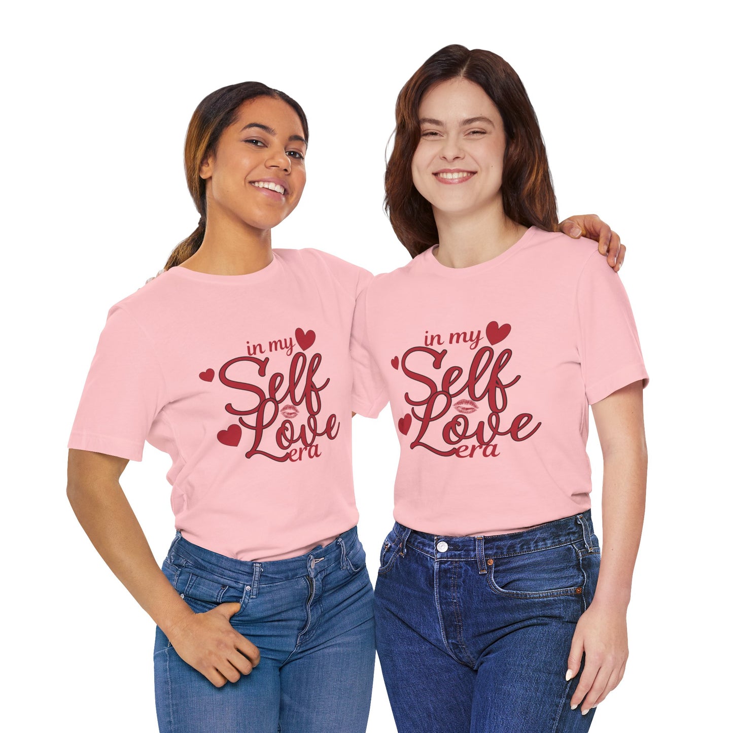 Self Love Tee – "In My Self Love Era" Heart Graphic T-Shirt