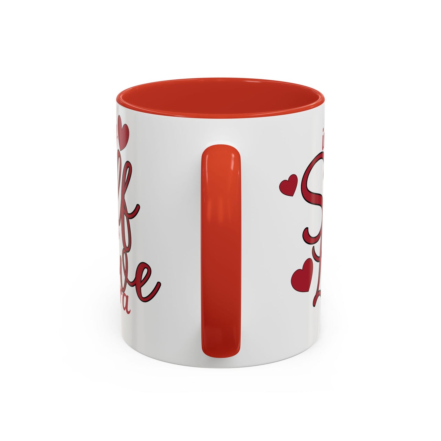 Self Love Mug — "In My Self Love Era" Accent Coffee Mug