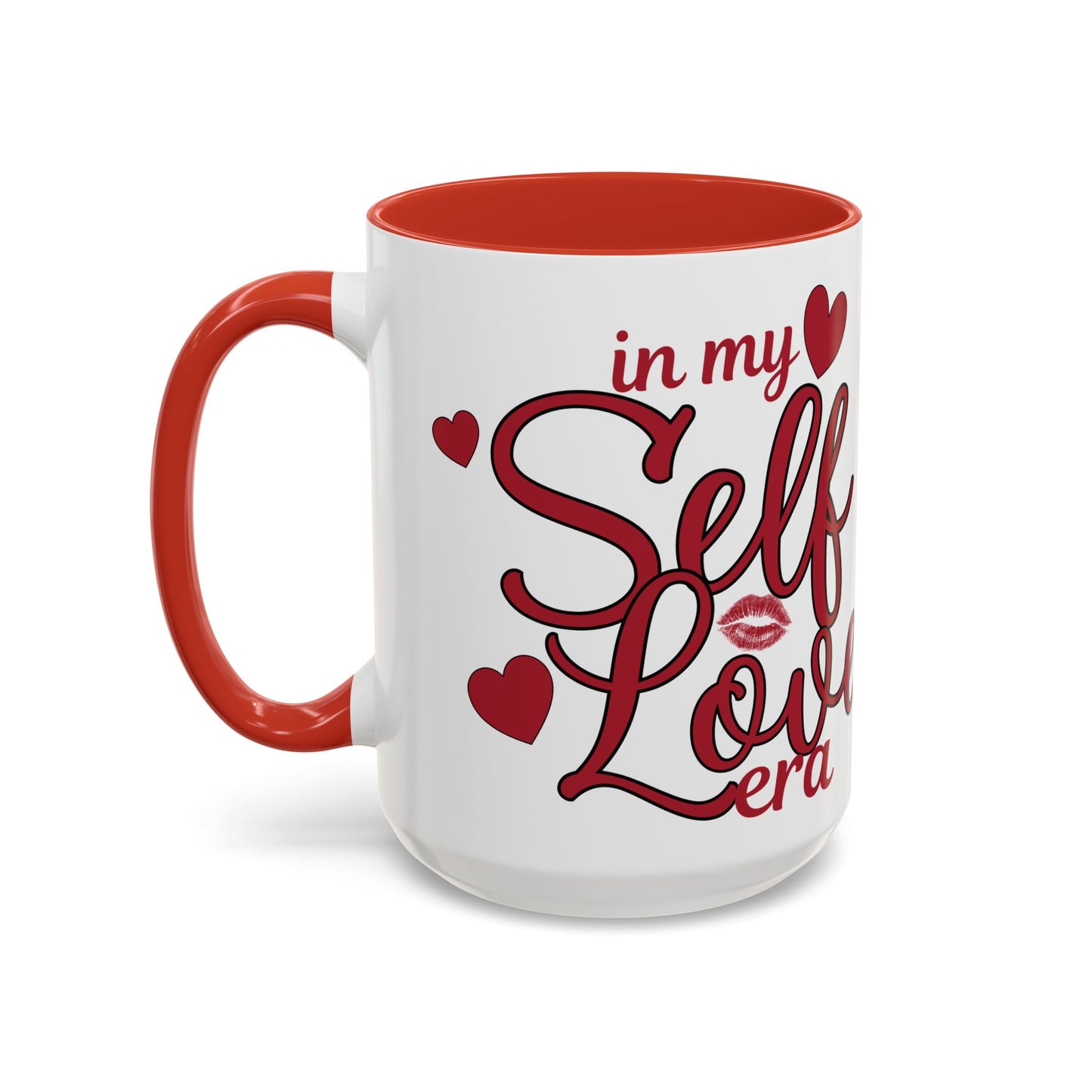 Self Love Mug — "In My Self Love Era" Accent Coffee Mug