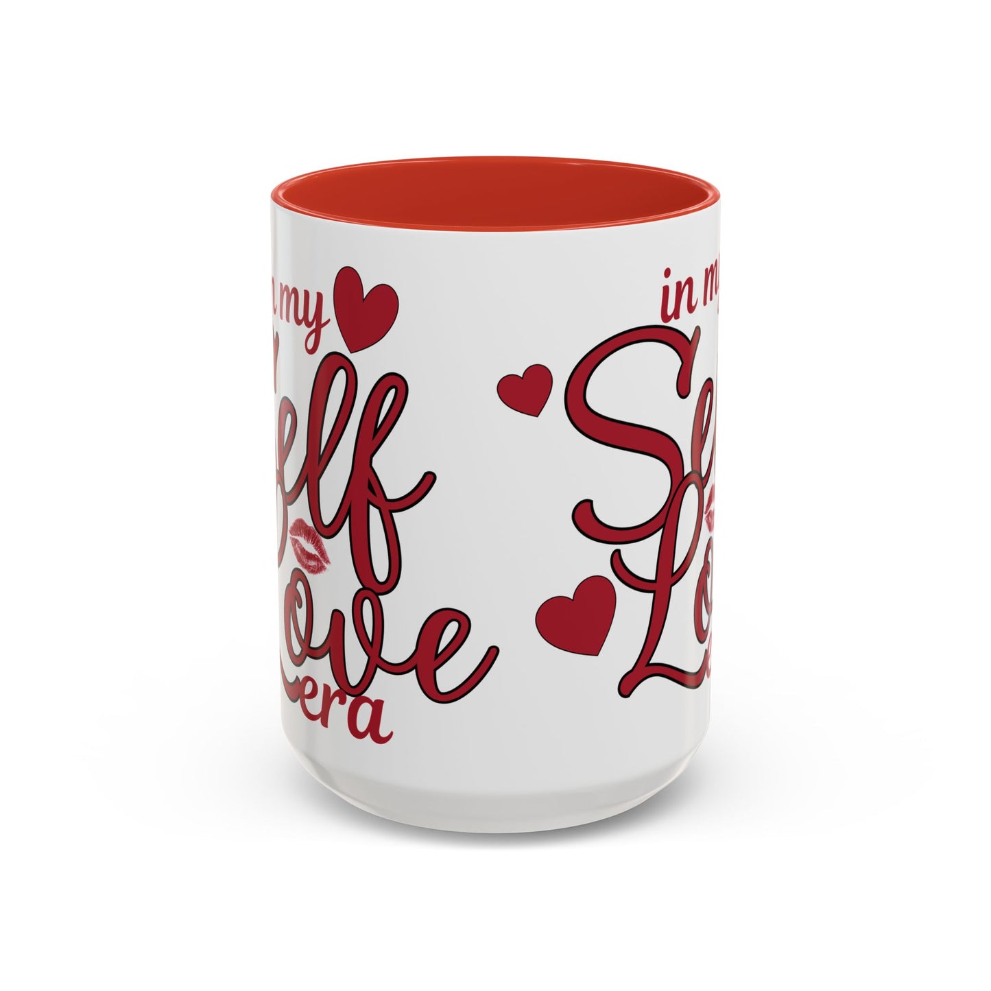 Self Love Mug — "In My Self Love Era" Accent Coffee Mug