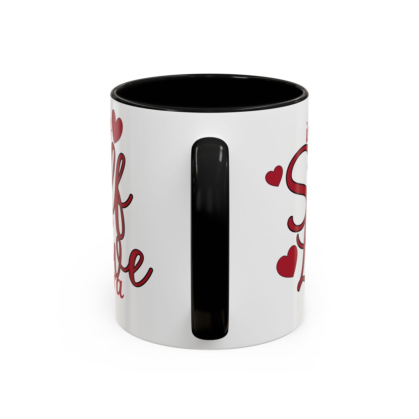 Self Love Mug — "In My Self Love Era" Accent Coffee Mug