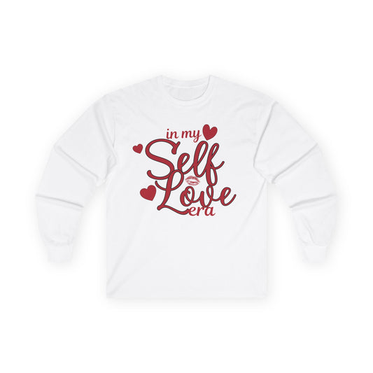 Self Love Long Sleeve Tee — "In My Self Love Era" Motivational Shirt