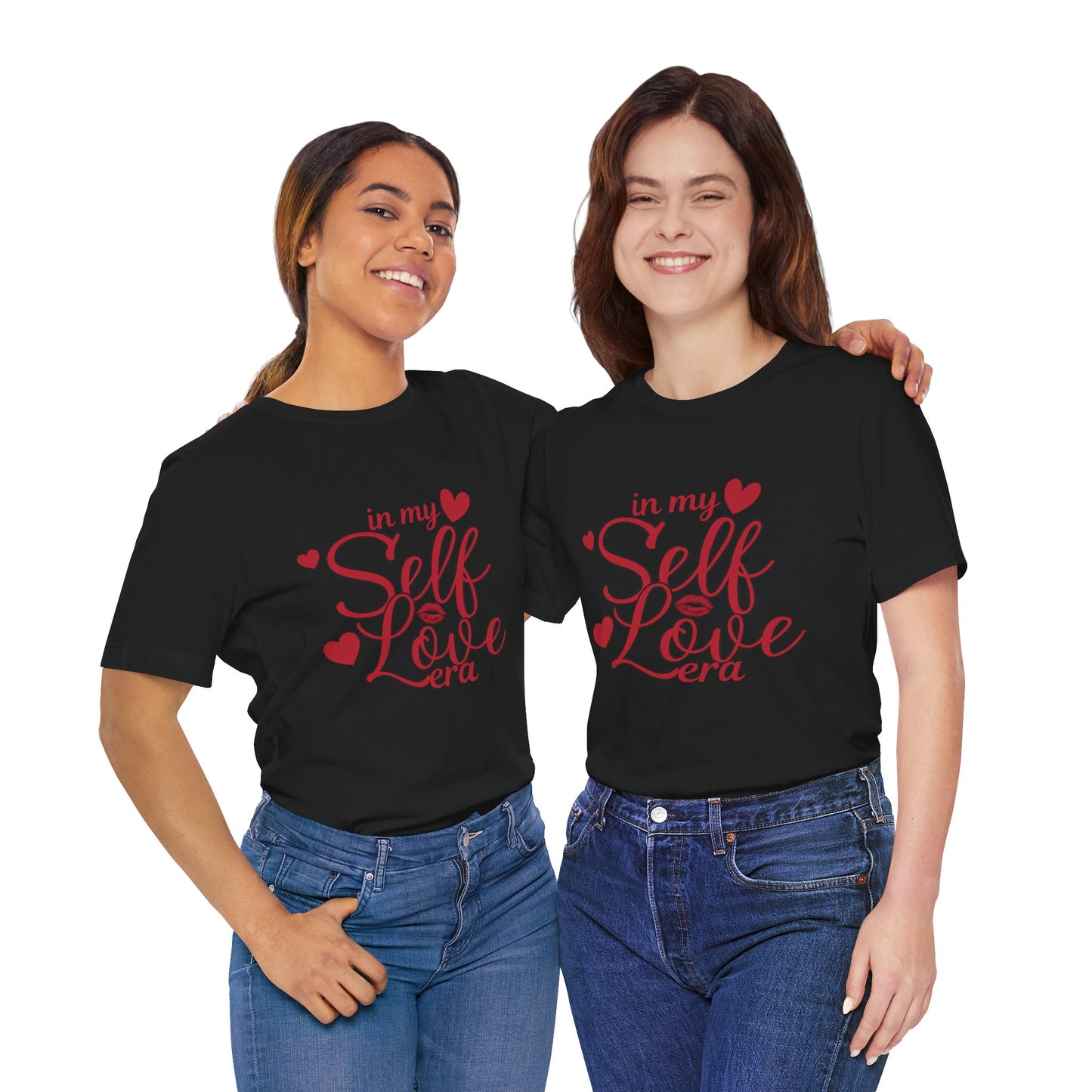 Self Love Tee – "In My Self Love Era" Heart Graphic T-Shirt
