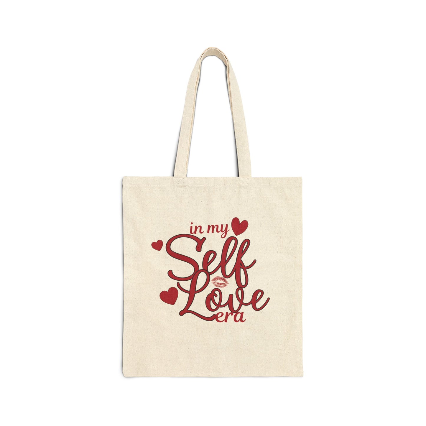 Tote Bag — "In My Self Love Era" Canvas Tote | Self-Love Gift, Eco-Friendly Everyday Bag