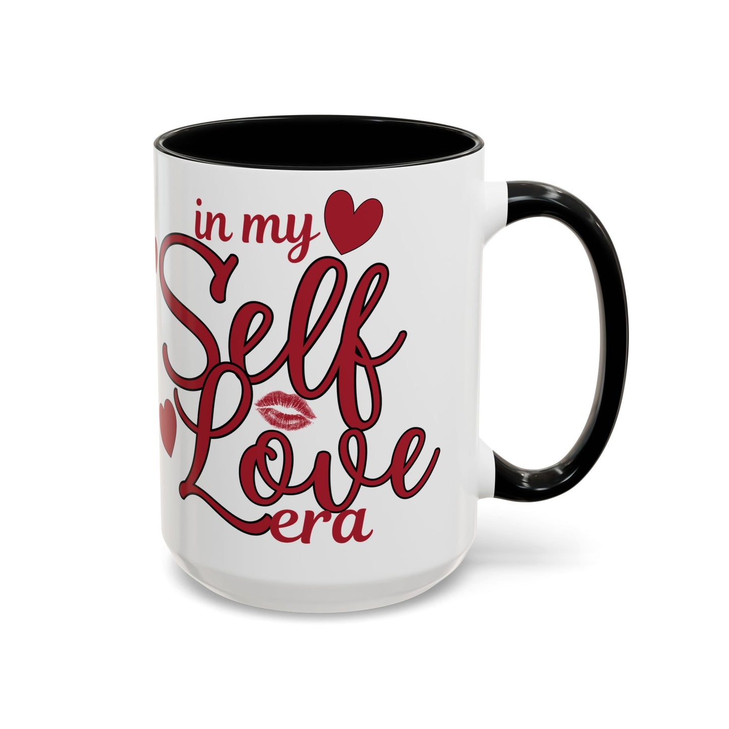 Self Love Mug — "In My Self Love Era" Accent Coffee Mug
