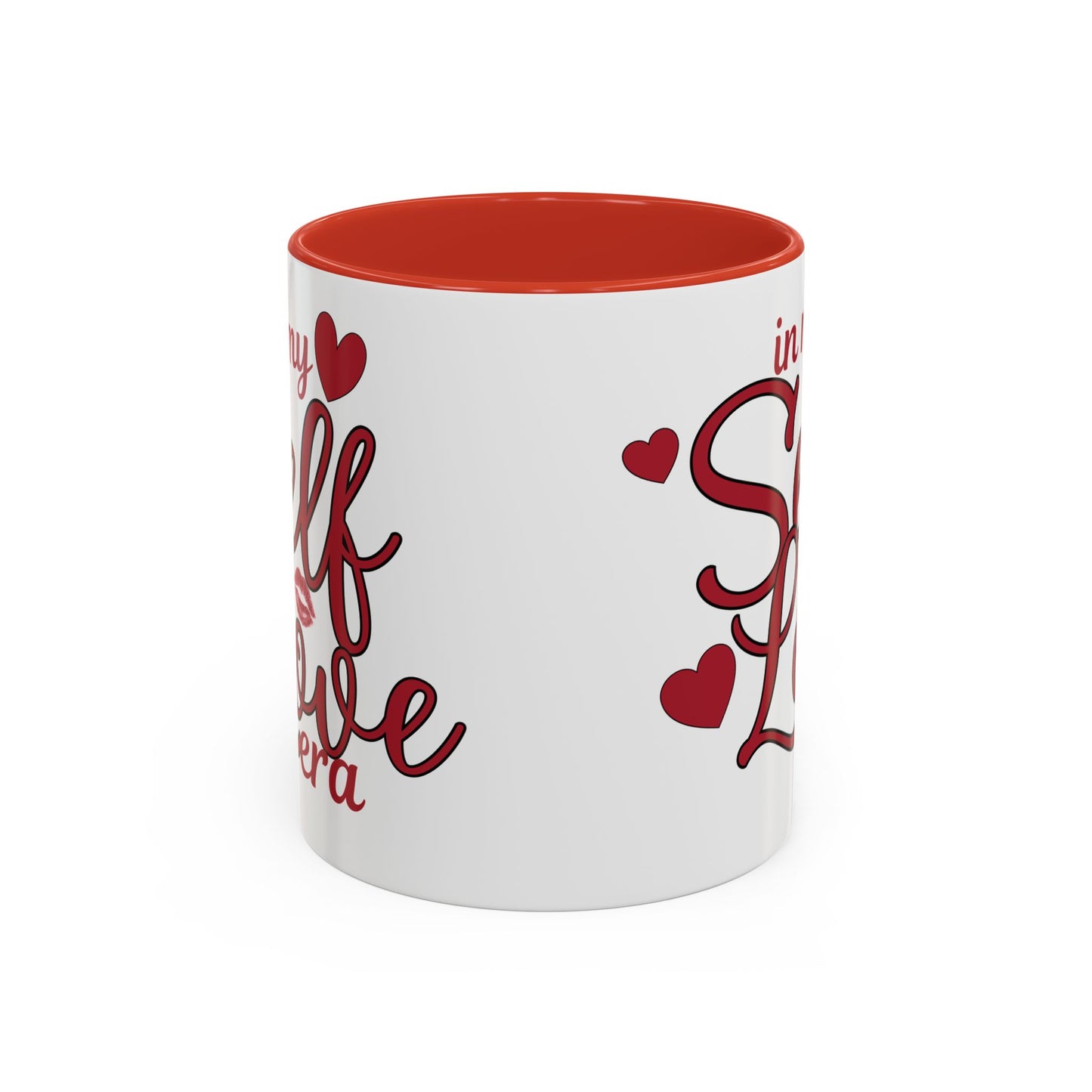 Self Love Mug — "In My Self Love Era" Accent Coffee Mug