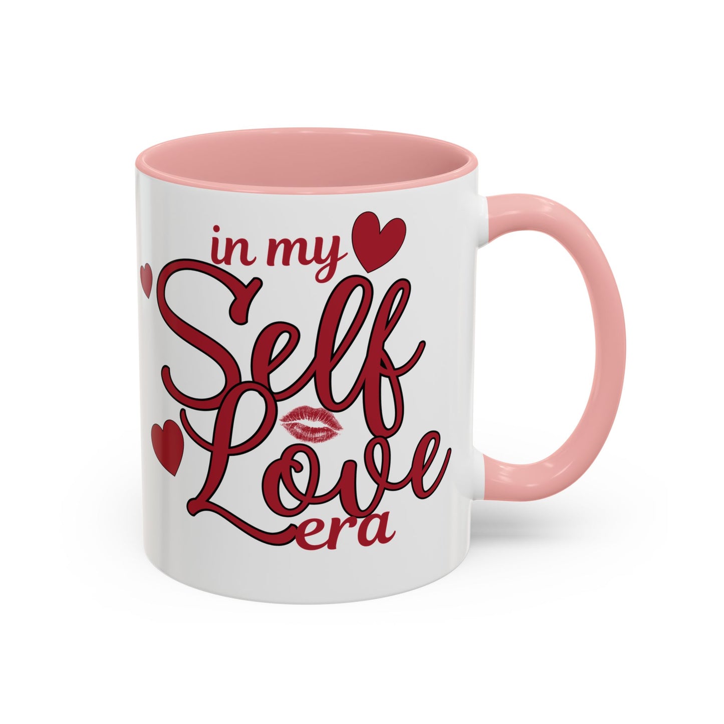 Self Love Mug — "In My Self Love Era" Accent Coffee Mug