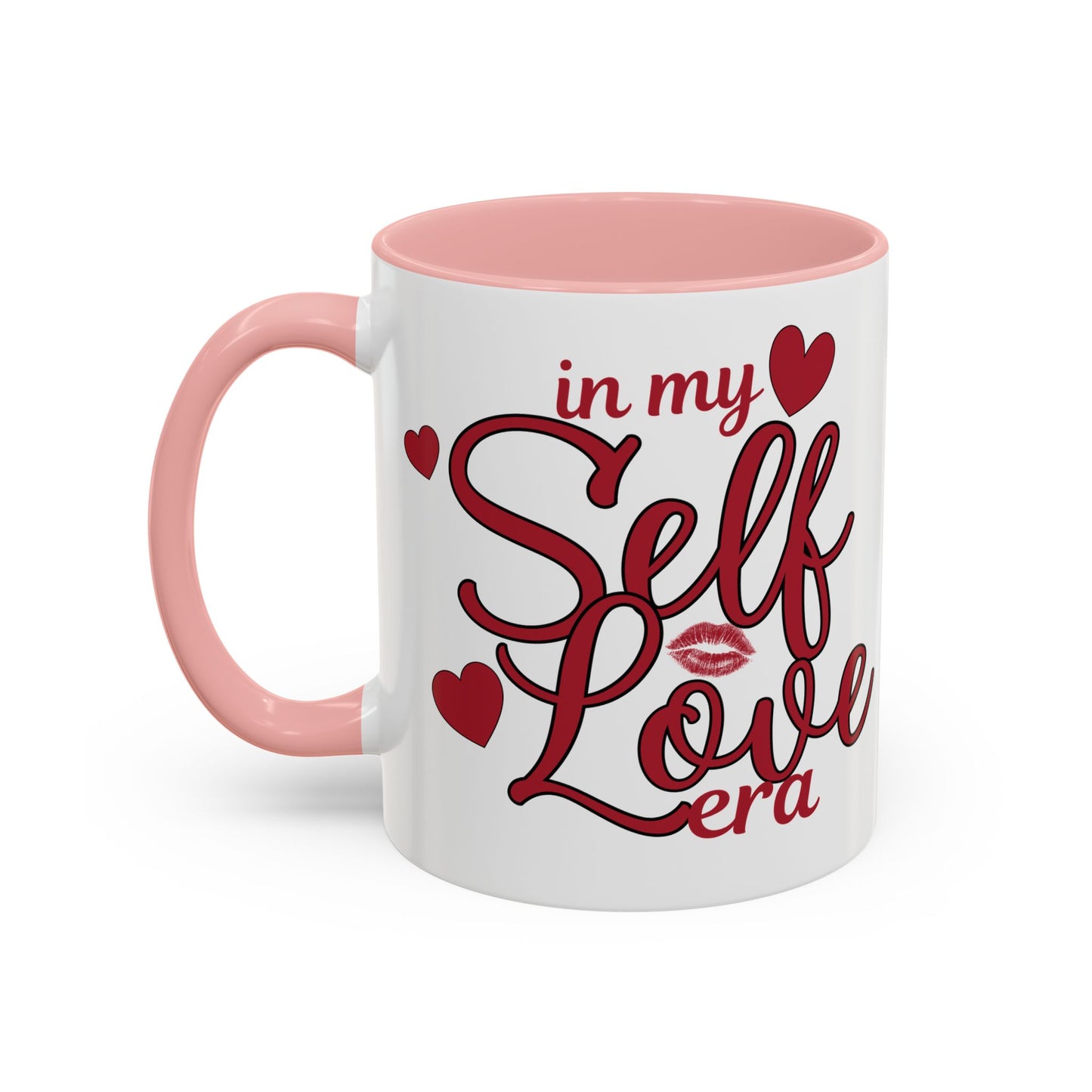 Self Love Mug — "In My Self Love Era" Accent Coffee Mug