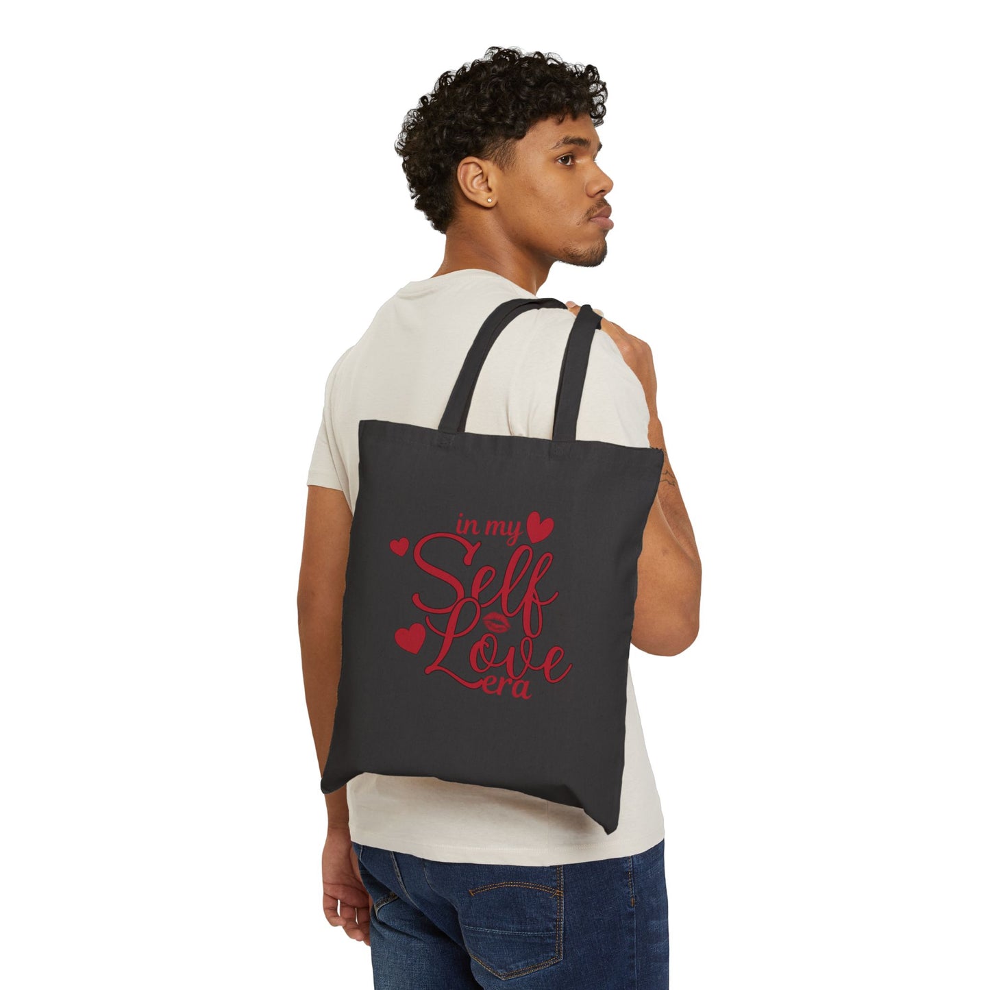 Tote Bag — "In My Self Love Era" Canvas Tote | Self-Love Gift, Eco-Friendly Everyday Bag