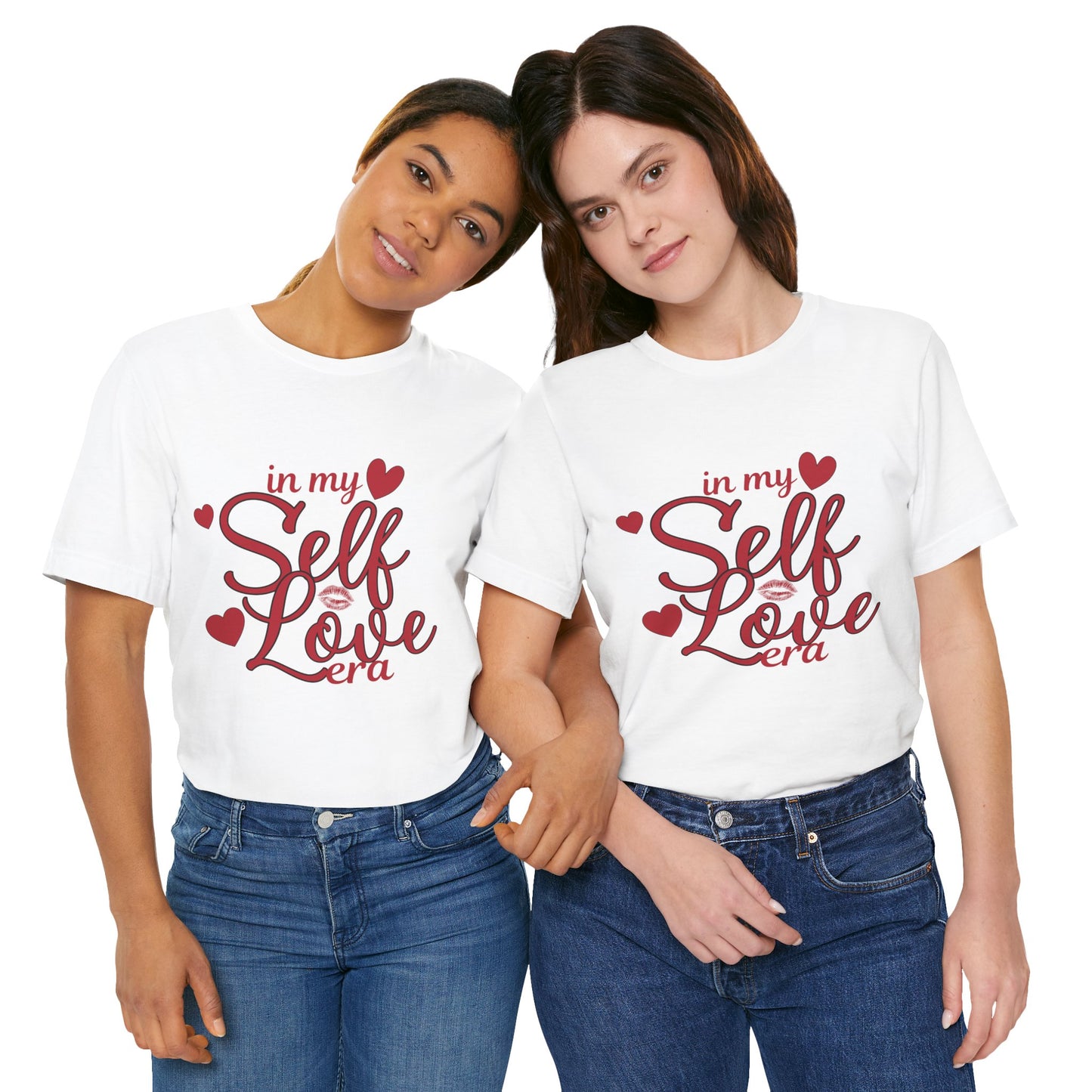 Self Love Tee – "In My Self Love Era" Heart Graphic T-Shirt