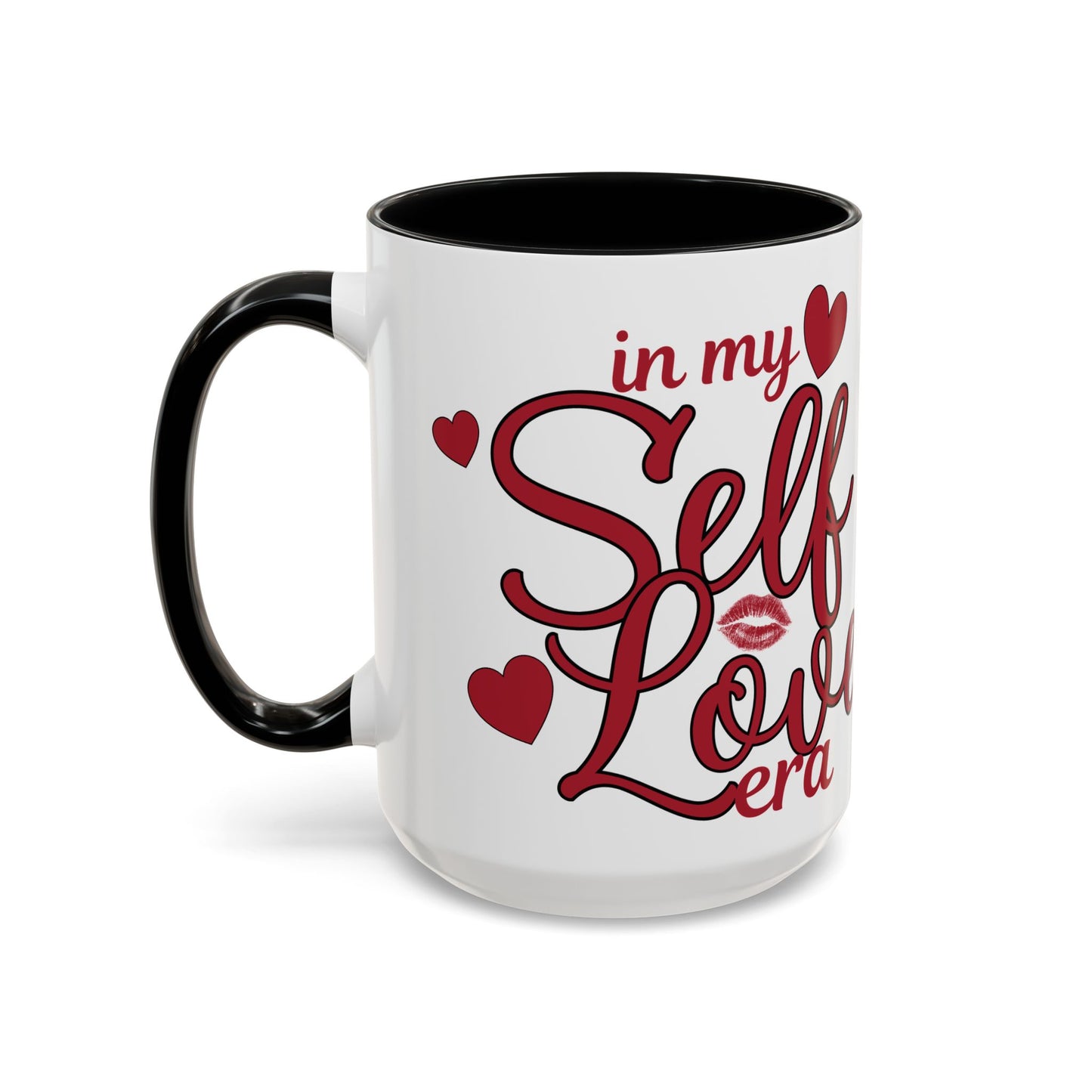 Self Love Mug — "In My Self Love Era" Accent Coffee Mug