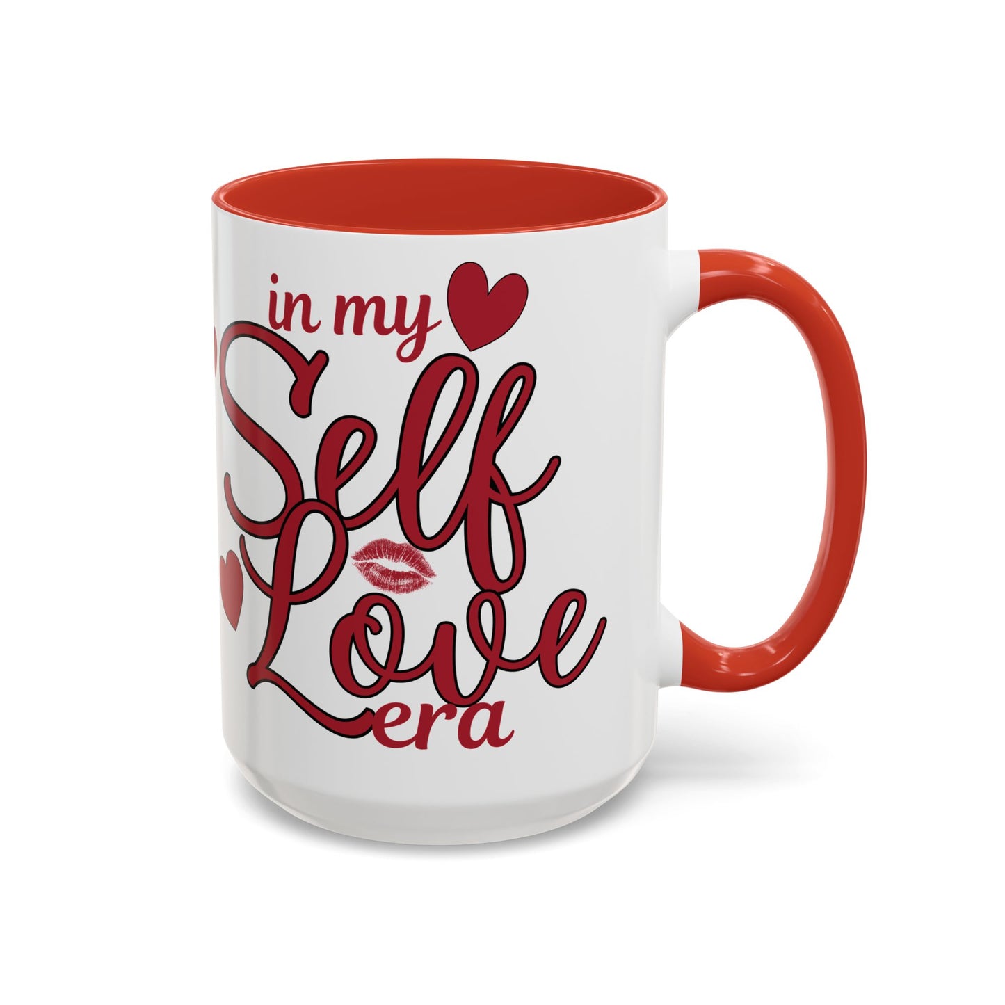 Self Love Mug — "In My Self Love Era" Accent Coffee Mug