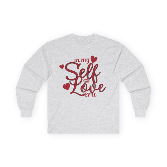Self Love Long Sleeve Tee — "In My Self Love Era" Motivational Shirt