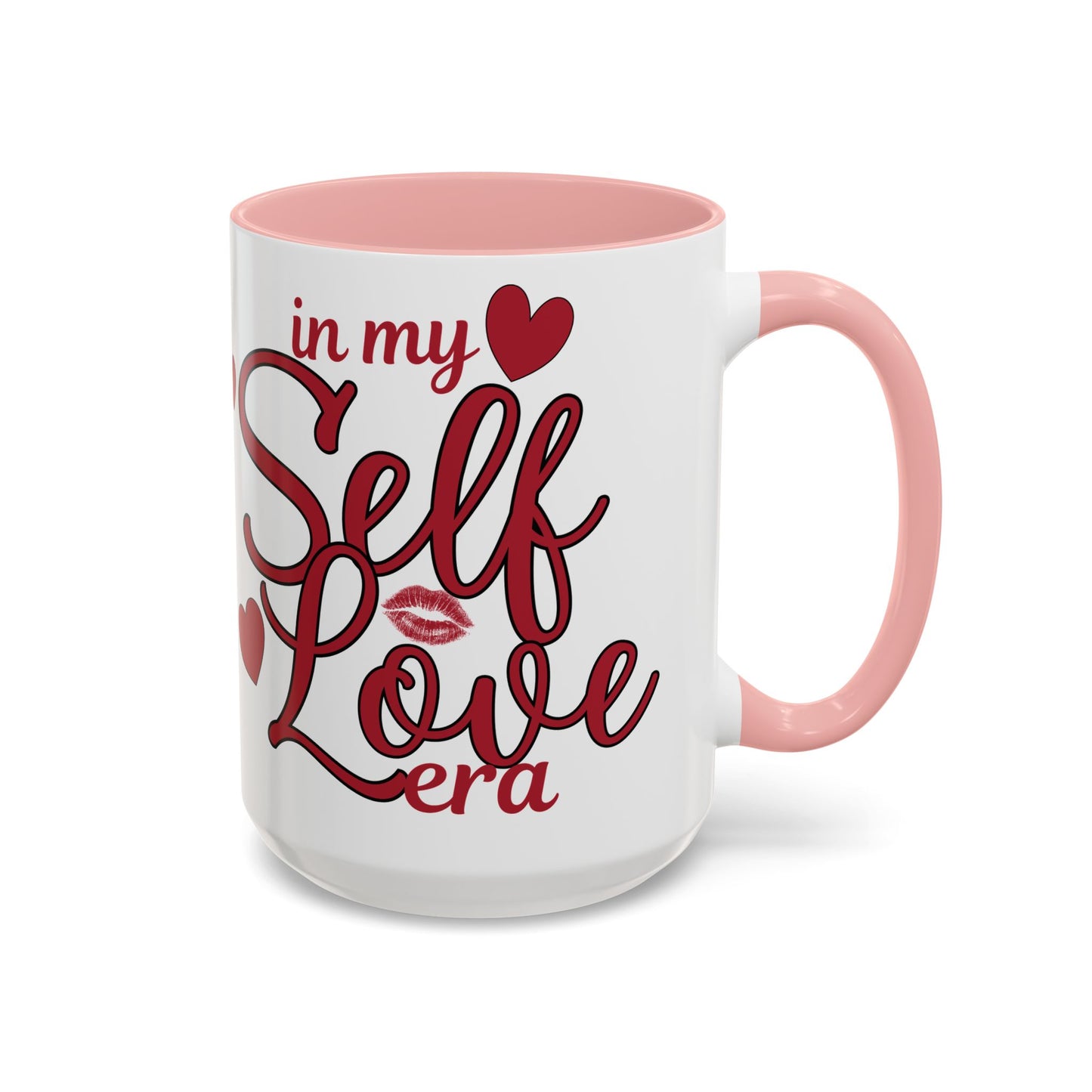 Self Love Mug — "In My Self Love Era" Accent Coffee Mug