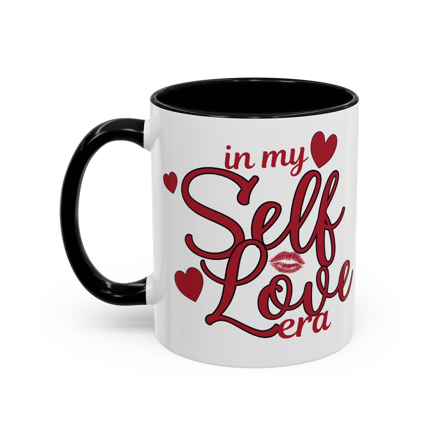 Self Love Mug — "In My Self Love Era" Accent Coffee Mug