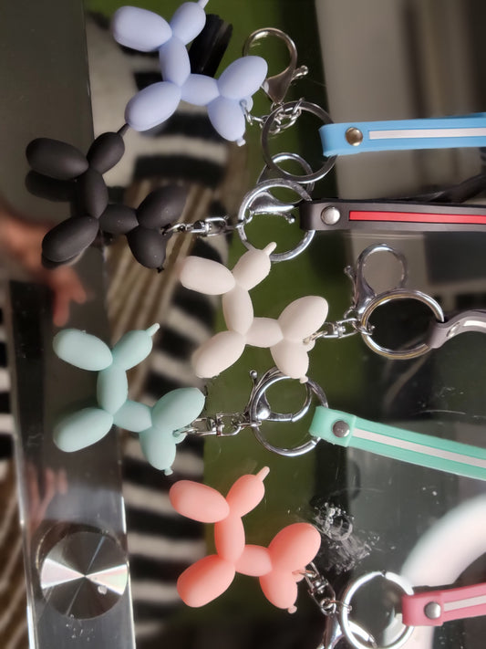 Balloon Dog Keychain